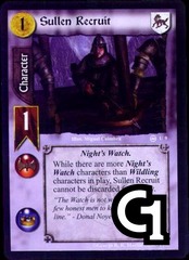 Sullen Recruit